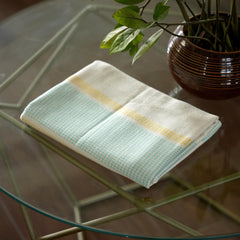 Thirsty Towel Bamboo Cotton Bath Towel 300 Gsm | Super Soft & High Absorbency Towels, Quick Dry Bath Towels Large Size (Sunny Aqua)