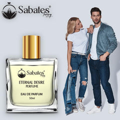 Sabates Eternal Desire Eau De Parfum 50ml 1.6 Fl.oz. | Long Lasting Woody & Warm Fragrance For Men & Women