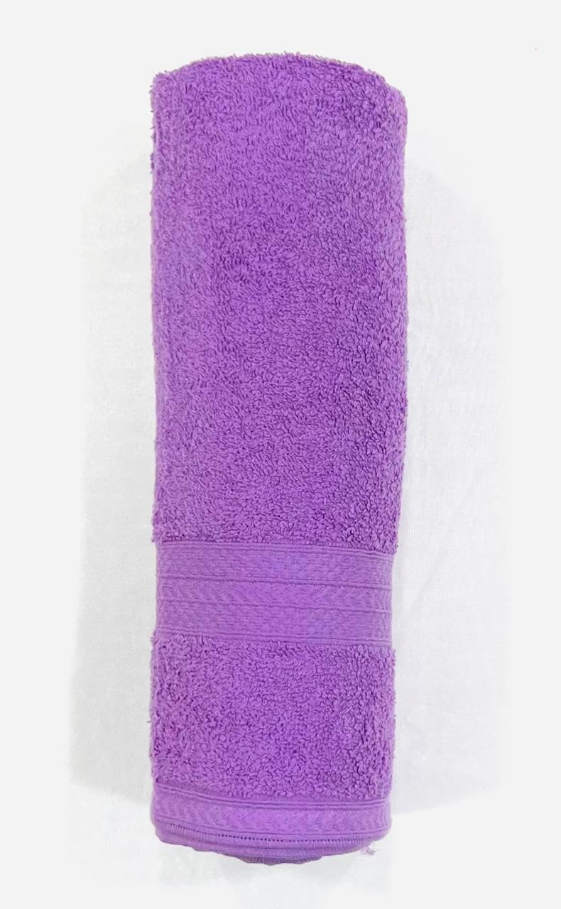Bombay Dyeing Tulip Small Size Bath Towel 500 Gsm (Purple)