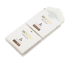 Aarogyam Herbals Moody Cigarette 100% Tobacco & Nicotine Free Smoke For Relieve Stress & Mood Enhance Of Smokers - 10 Sticks In Each Packet Clove Flavour 1 Packet