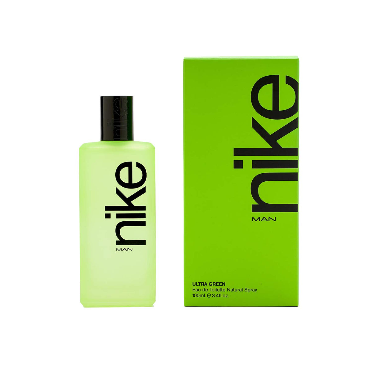 Nike Ultra Green Eau De Toilette Man Natural Spray 100ml 3.4 Fl.oz. | Best Suited For Birthday Party & Events Perfume