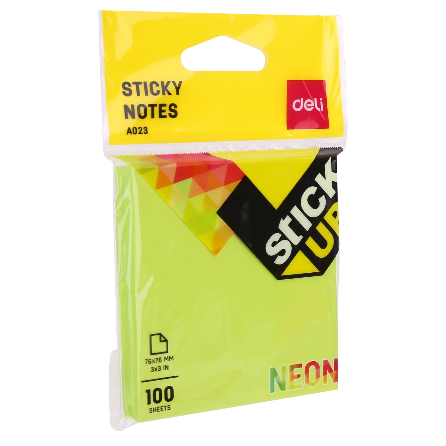 List Sticky Note Pads For Home, Office, Study - 3 X 3 Inch | Green Colors, Pack Of 6 X 100 Sheets