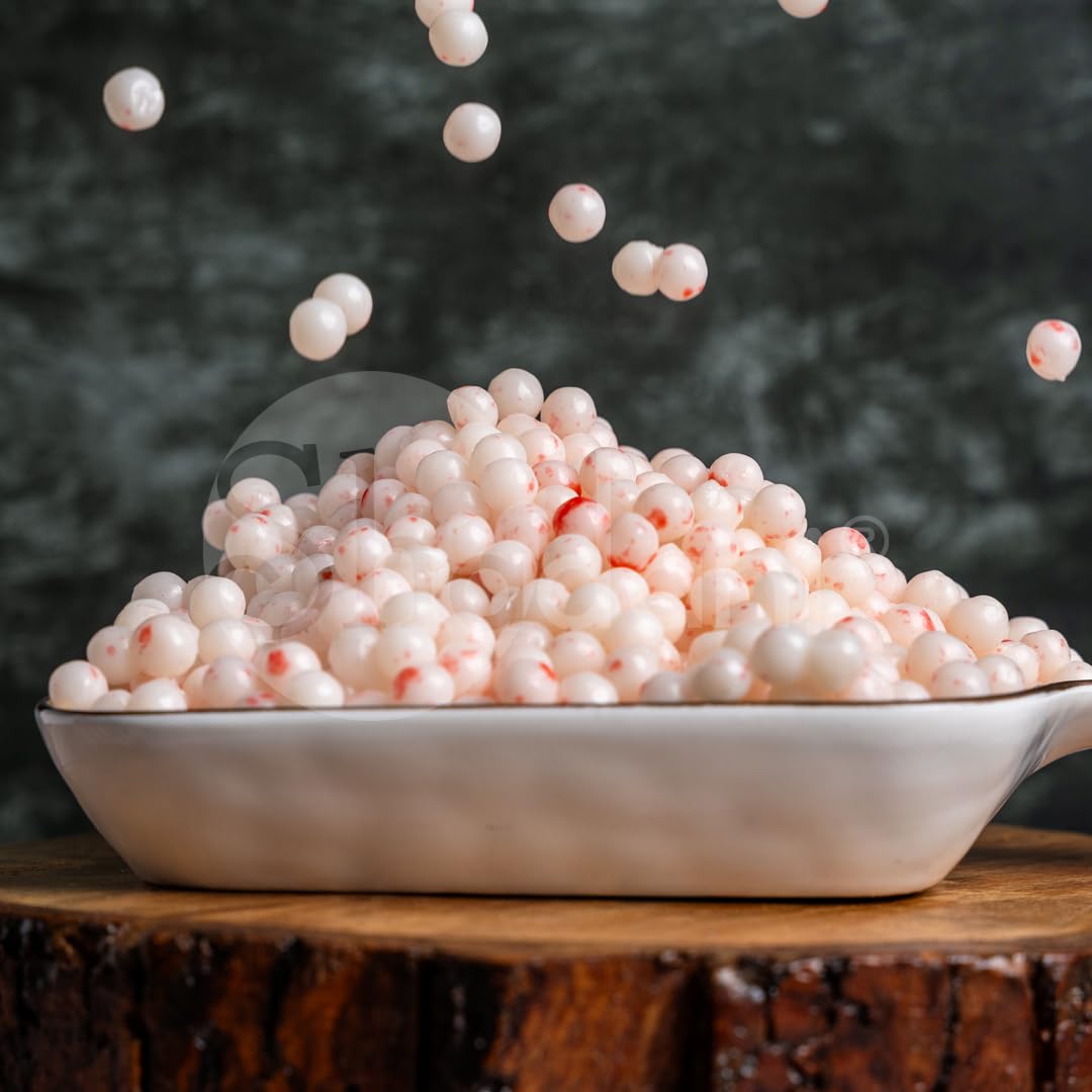 Shadani Litchi Ball Candies Can (240g) Litchi Flavoured Candy Balls Fruit Jar