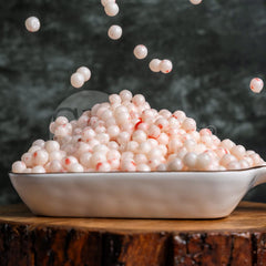 Shadani Litchi Ball Candies Can (240g) Litchi Flavoured Candy Balls Fruit Jar