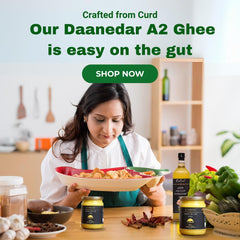 Premium A2 Desi Sahiwal Cow Ghee By Canistel | Traditionally Hand Churned With Bilona Method Healthy Pure Desi Ghee For Body Joint Pain | (500ml) 16.9 Ounce | Glass Jar