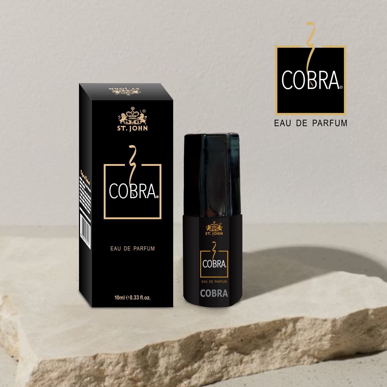 St. john Cobra Eau De Perfume For Men & Women 100ml 3.4 Fl.oz. | Best Suited For Partywear & Events