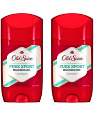 Old Spice Combo Of 2 Pure Sport Deodorant 63gm 2.25 Oz. | For Unisex