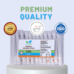 Herbal Cigarette Smokes - Nicotine Free & Tobacco Free Alternative Made Using 100% Ayurvedic Herbs Cigarette 1 Pack Of 25 Sticks
