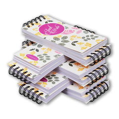 Top Spiral Big Wire Daily Journals Bulk Pads Blank Soft Cover Writing Pads | Set Of 10