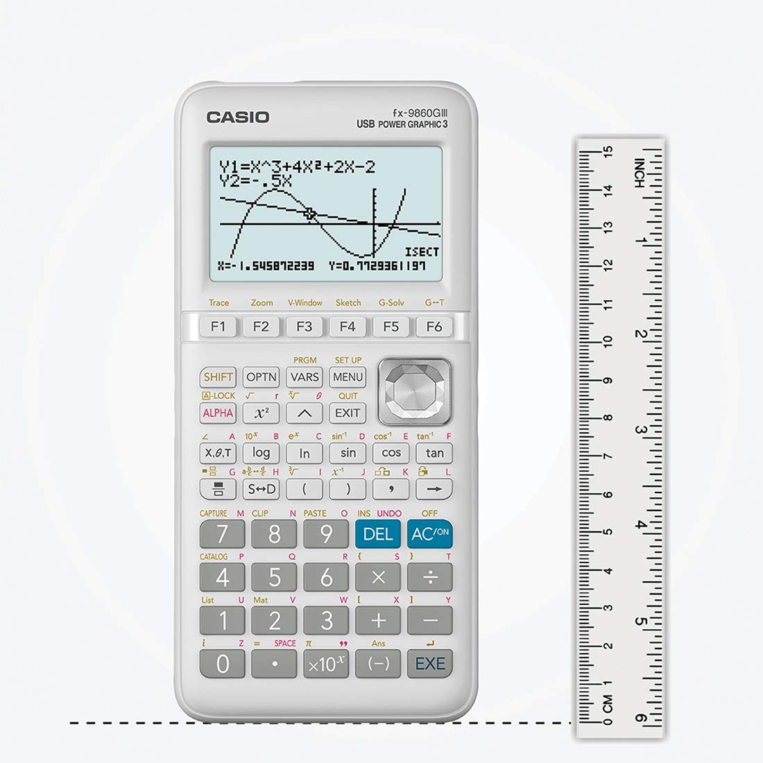 Casio FX-9860GIII (C81) Graphic Calculator | 10 + 2 Digits, Graphic Calculator Suitable For AP, SAT, SAT Subject, PSAT, NMSQT, Act & LB Examinations