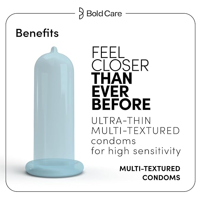 Bold Care Multi-textured Condoms (Pack Of 3)