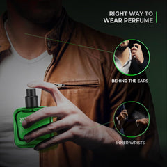 Wild Stone Forest Spice Eau De Perfume For Men 30ml 1.0 Fl.oz. | Long Lasting Fragrance