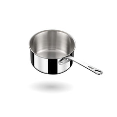 Artisan Triply Stainless Steel Micro Saucepan | Mini Milk Pan 270ml, 8cm - Induction Base Coffee Pan