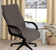 Dryhug 100% Superfine Cotton Solid Large Luxury Office Chair Towel With Tie Knot 550 Gsm (Grey)