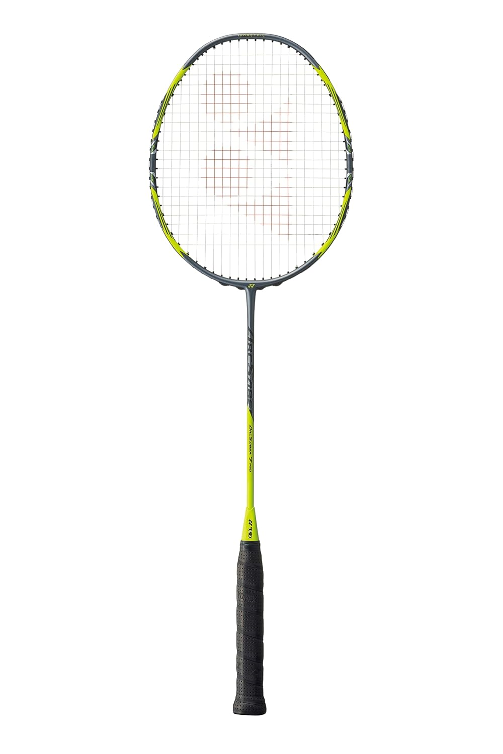 Yonex ARCSABER 7 PLAY Strung Graphite Badminton Racquet With Full Cover, Colour - Grey & Yellow, Grip Size - 4u G5