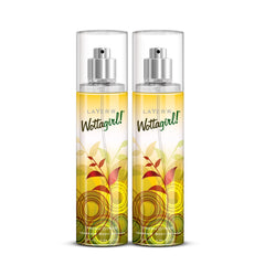 Layer'r Women Wottagirl Fresh Citrus Fragrant Body Splash | Long Lasting Fresh Fragrance 135ml Each 4.56 Fl.oz. Combo Of 2