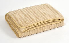 Cotton Bolls Premium Microfiber Bath Towel 300 Gsm | Ultra-Soft, Highly Absorbent, Superior Comfort, Durable & Elegant Design (Beige)