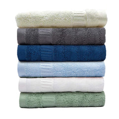 Mush Bamboo Hand Towels 600 Gsm | Ultra Soft, Absorbent & Quick Dry Towel For Gym, Travel, Sports & Yoga (Assorted) Set Of 6