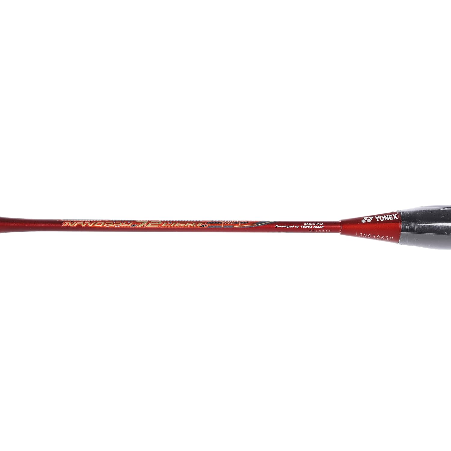 Yonex NANORAY 72 LIGHT Badminton Racquet, 5U G4, Colour - Dark Red, Grip Size - 4 1/4 Inches, Material - Graphite