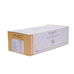 Goodwyn Calming Chamomile Herbal Tea - 100 Enveloped Tea Bags | Boosts Immunity, Relieves Stress - Handpicked & Farm Fresh Herbal Tea | Caffeine Free, No Preservatives