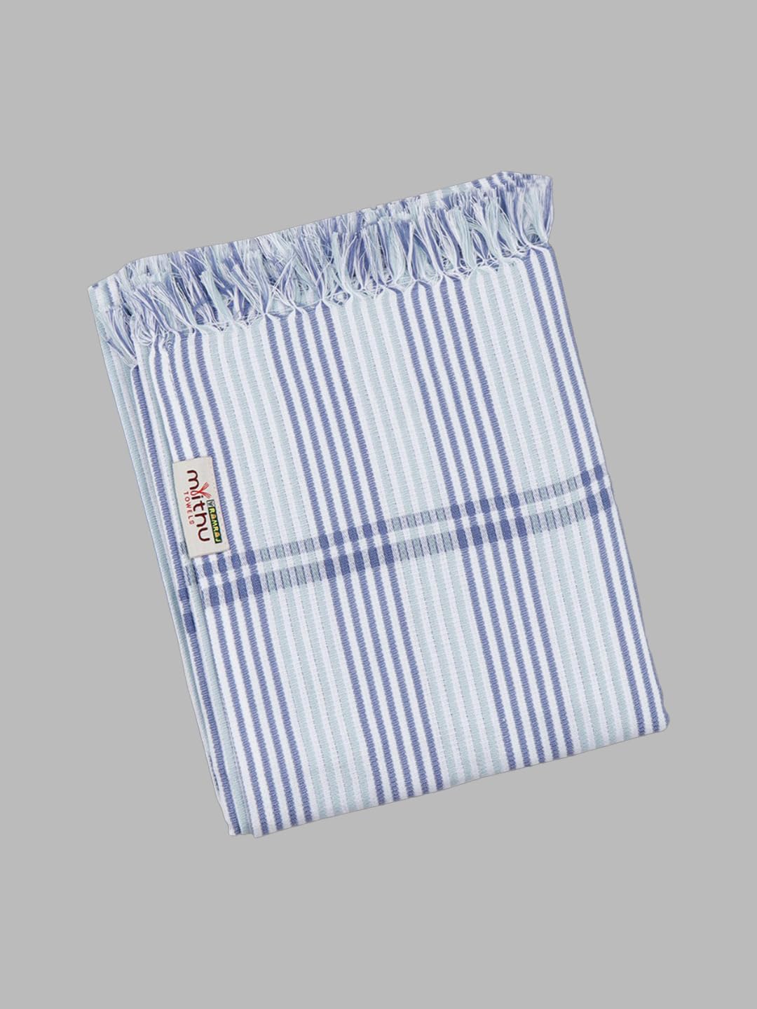 Ramraj Signature Striped Bath Towel 1200 Gsm (Multicolor)- Pack Of 4
