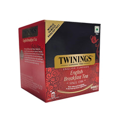 Twinings English Classics English Breakfast Tea - 20gm, 0.7 Ounce, 10 Envelope Tea Bags | Rich, Robust & Satisfying Black Tea - Medium Strength Premium Black Tea, Caffeine Free