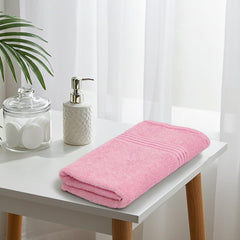 Liberty Towels Medium Size Bath Towel 450 Gsm | Soft, Quick Dry, Super Absorbent Turkish Towel For Bathroom, Gym & Travel (Tango Pink)