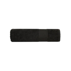 Trident 100% Cotton Large Size Bath Towel Soft & Absorbent 450 Gsm | Urban Comfort (Black)
