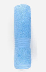 Bombay Dyeing Tulip Premium Cotton Large Size Bath Towel 500 Gsm (Light Blue)