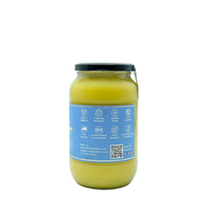 Pure Premium A2 Gir Cow Ghee By Mama'S Milk Farm | High In Protein Fiber Healthy Desi Ghee Good For Flavour To Every Dish | (1 Litr) 33.8 Ounce | Jar Pack