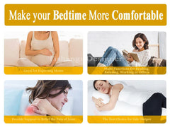 Full Body Pillow, Maternity Pillow For Sleeping, Back Support, Mustard Color - 18 X 54 Inch | Pregnancy Pillows, Microfiber Filling, Removable Cover, Lightweight, Foldable, Adjustable Pillow