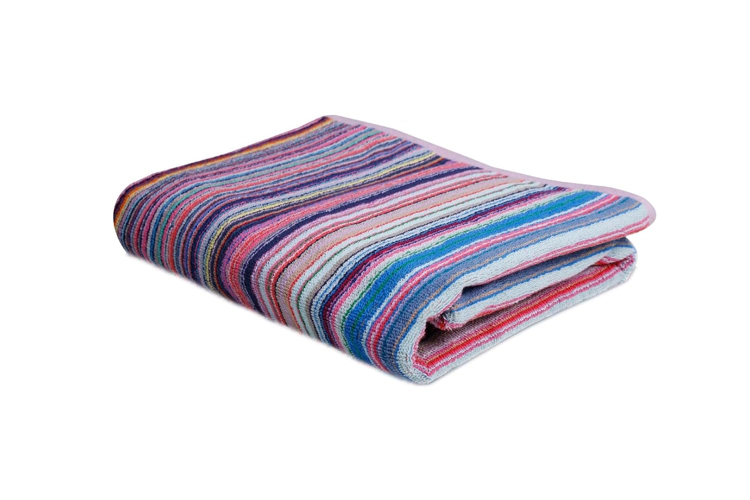 Ambra Linens Extra Large Cabana Style Bath Towel 500 Gsm | Highly Absorbent 100% Cotton Soft & Plush Bath Towel (Pink Bird)