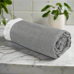 Heelium 100% Bamboo Bath Towel 250 Gsm | Ultra Soft & Lightweight | Highly Absorbent & Fast Drying Turkish Towel