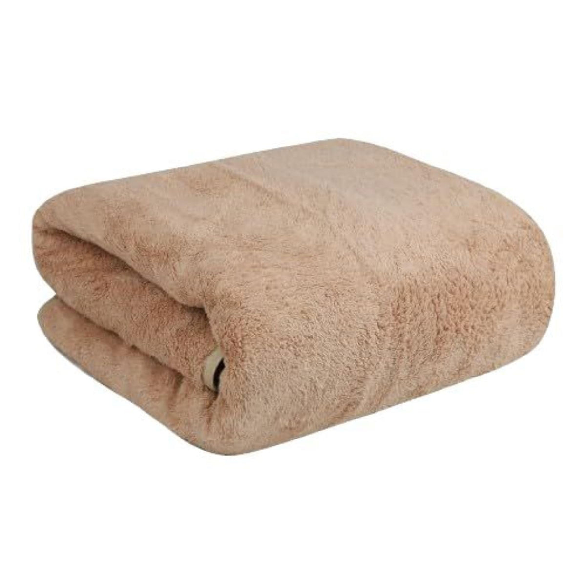 Fezora Microfiber Bath Towel 400 Gsm | Men & Women Large Size Ultra Soft, Quick Dry, Lightweight & Super Absorbent Towel (Beige)