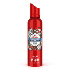 Old Spice Wolfthorn No Gas 24 Hour Long Lasting Freshness Deodorant Perfume Body Spray For Men 140ml 4.7 Fl.oz.