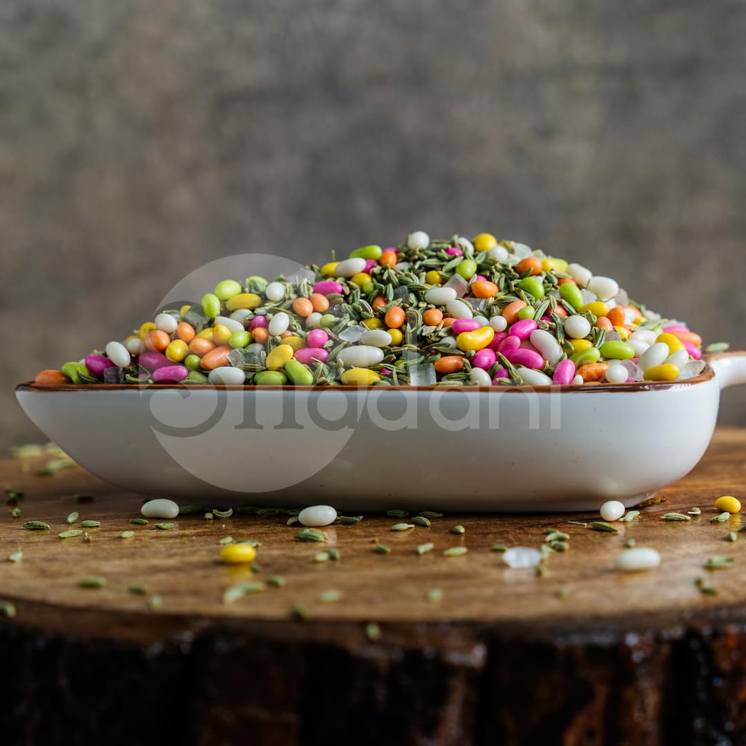 Shadani Plain Mix Saunf (215gm), Mouth Freshener Digestive Saunf | Sweet & Flavourful Fennel