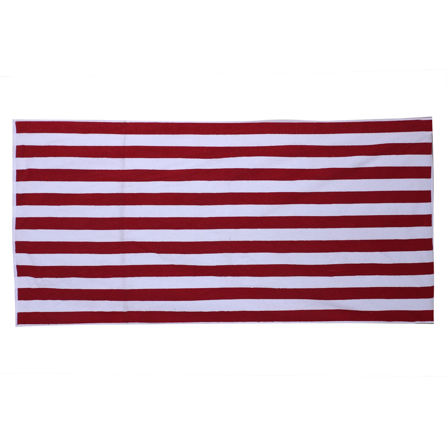 Kuber Industries Cotton Bath Towel 400 Gsm | Super Soft, Quick Absorbent & Anti-Bacterial Gym & Workout Towels - Red (1 Pieces)