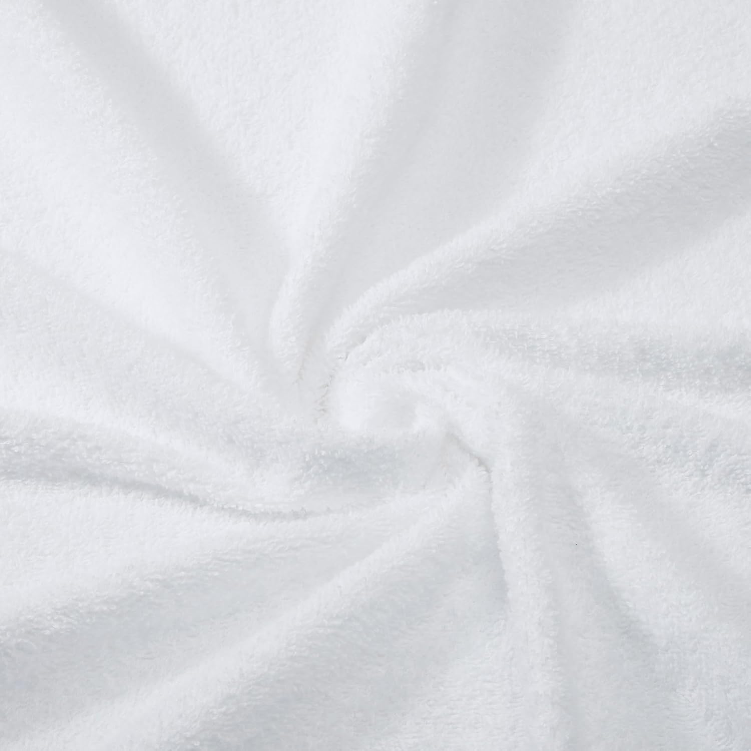 Welspun 100% Cotton Quik Dry Bath Towel 380 Gsm | High Absorbency Super Soft, Fast Drying Bath Towels | Large Size Bath Towel For Men & Women (White)