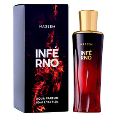 Naseem Inferno Aqua Extrait De Parfum 80ml 2.7 Fl.oz. Arabian Fragrance For Men | Alcohol Free | Long Lasting