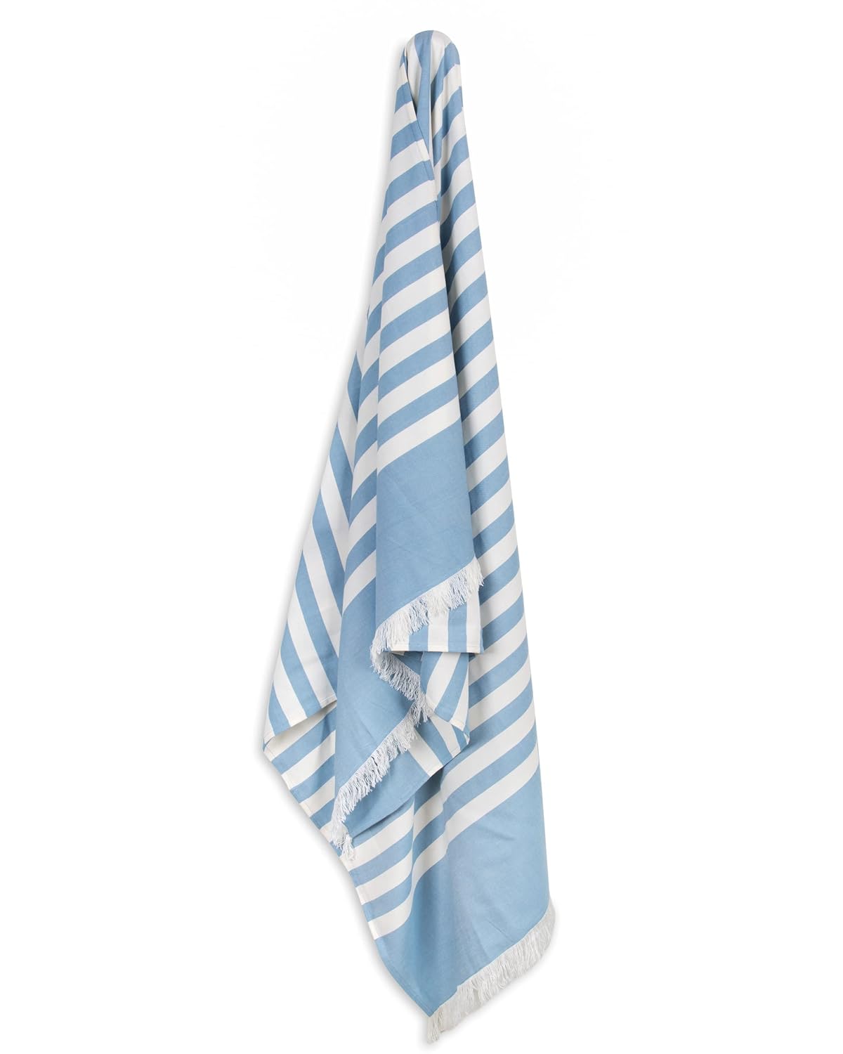 Mush 100% Bamboo Light Weight & Ultra-Compact Turkish Towel | Super Soft, Absorbent, Quick Dry, Anti-Odor Bamboo Towel (1, Muted Blue) - 250 Tc