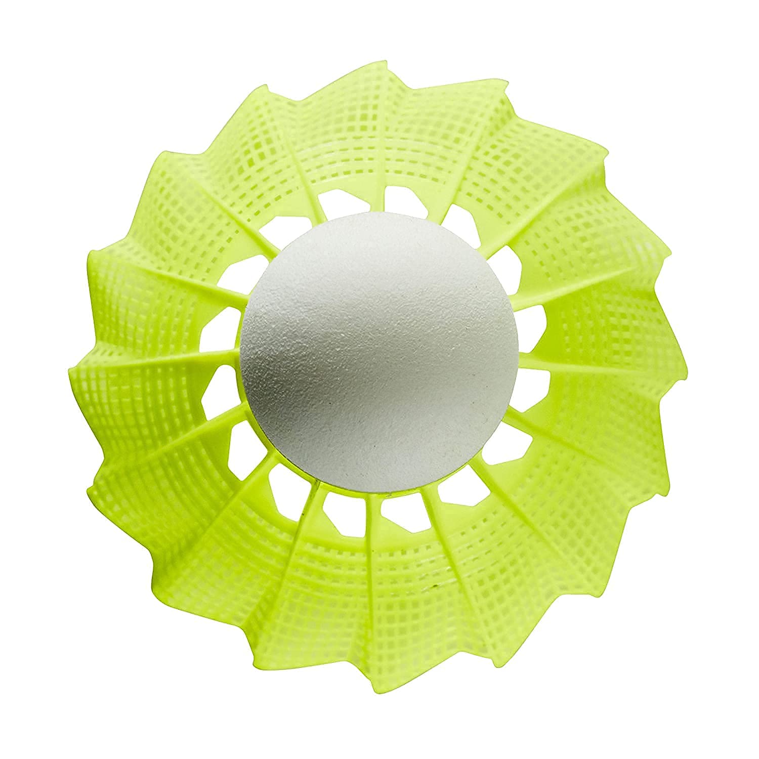 RS Retails B-51 Badminton Shuttlecock Nylon | Stable Flight , Fast Recovery & Durable | Yellow , Pack Of 10