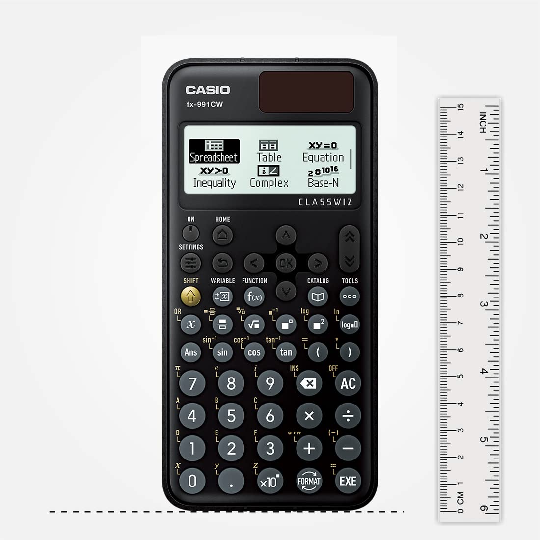 Casio Fx-991cw Classwiz Non-programmable Scientific Calculator | Natural Textbook Display Fractions, Powers, Mathematical Formulas