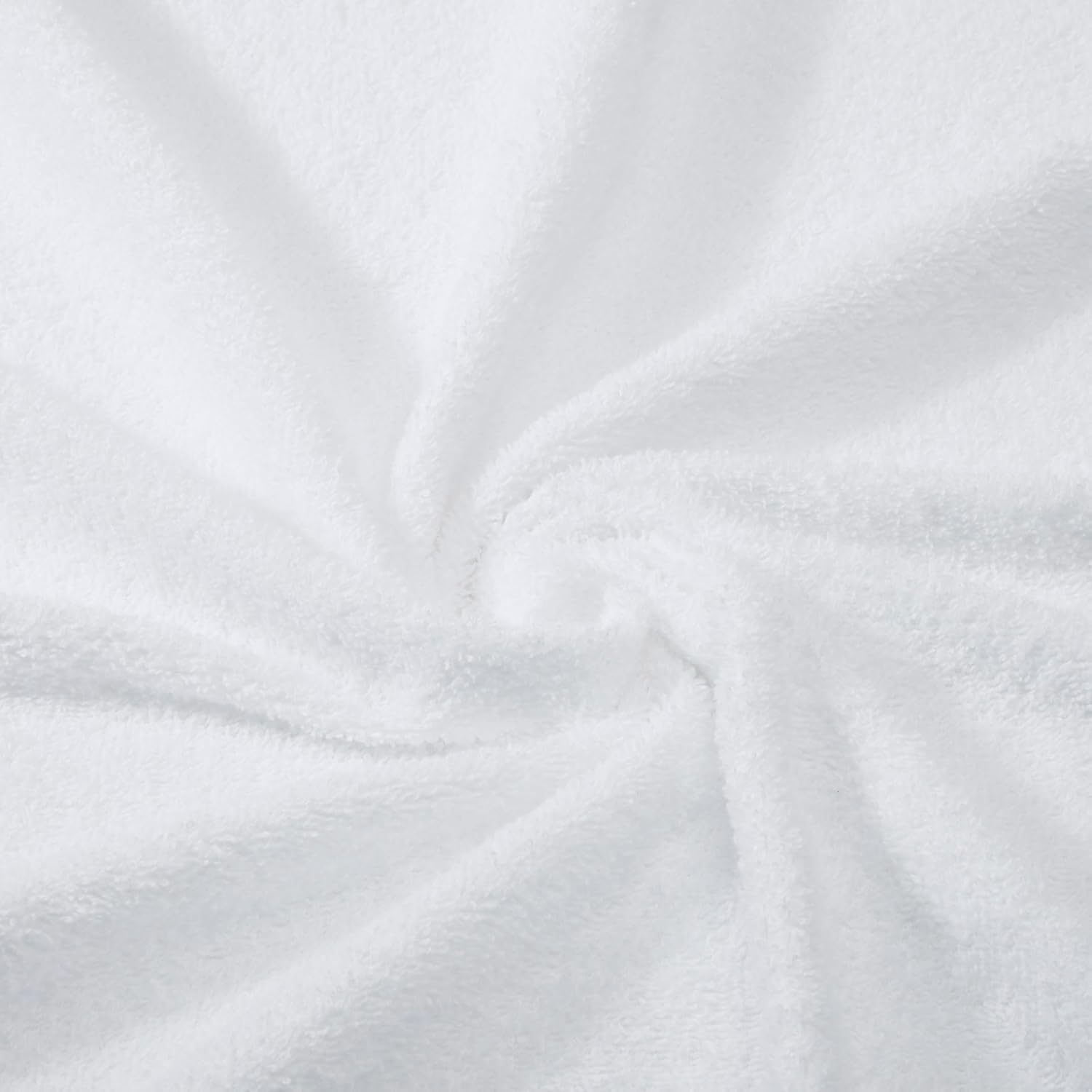 Welspun Quick Dry 100% Cotton Bath Towel 450 Gsm (White)