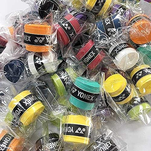 Yonex AC 102EX Badminton Grips - Pack Of 5, Colour - Multicolour, Material - Polyester