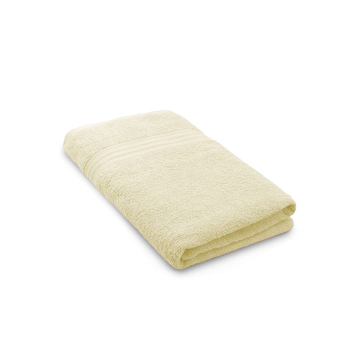 Sassoon Anatolia 100% Cotton XL Bath Towel 500 Gsm | Extra Soft, Quick Drying & Super Absorbent Bath Towel For Men & Women (Buttermilk)