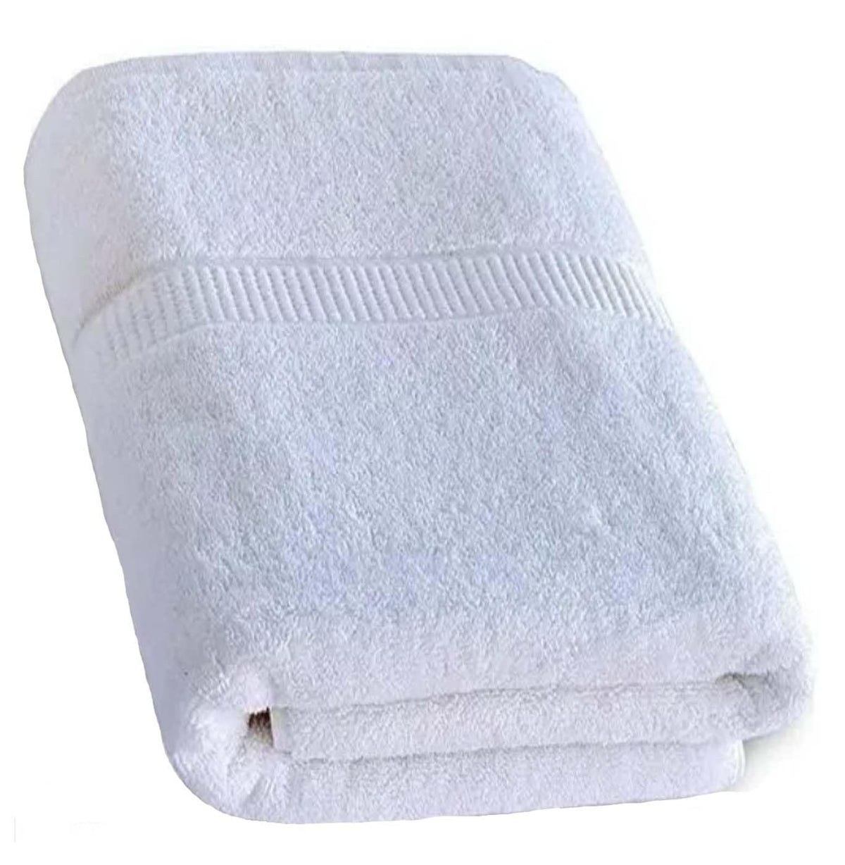 Jdx 100% Cotton White Bath Towel 900 Gsm | Soft Absorbent & Luxuriously Plush Quick-Dry & Durable | Hotel & Spa Quality