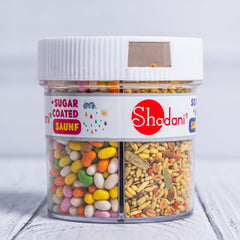 Shadani Saunf Mouth Fresheners (3 Saunf In 1 Pack) 95gm, Sugar Coated Saunf, Plain Mix & Paan Mix Mouth-Fresheners Fennel