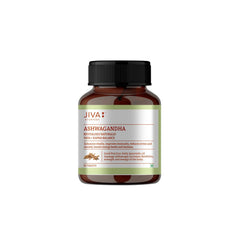 Jiva Ashwagandha Tablet 100% Ayurvedic Formulation Boosts Immunity & Energy Level, Strengthens Nervous System, Reduces Stress & Anxiety | 60 Tablets 100gm 0.2lbs Each Pack Of 2
