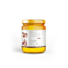 Premium A2 Cow Desi Ghee By Voscure Natural | Good Source Of Healthy Desi Cow Ghee Perfect For Bakes Cookies | (500ml) 16.9 Ounce | Jar Pack