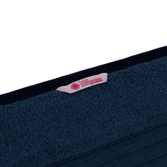 Casa Copenhagen Egyptian Cotton Exotic Hand Towel 400 Gsm (Zt Navy)- 2 Pcs